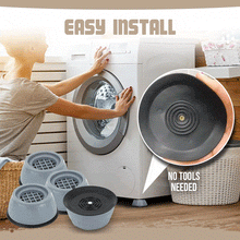 Load image into Gallery viewer, Anti-Vibration Rubber Washing Machine Pads