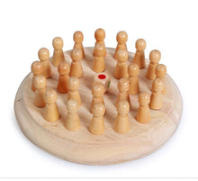 Load image into Gallery viewer, Wooden Memory Match Stick Chess